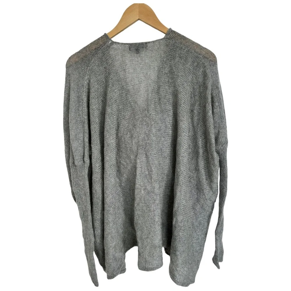 Sisters Twist Front Mohair Blend Long Sleeve Sweater One Size - Picture 8 of 13